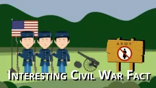 Interesting Civil War Fact