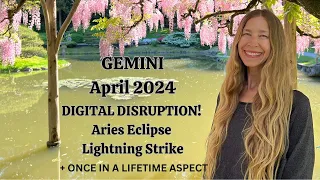 Gemini April 2024 LIFE-CHANGING ECLIPSE NEWS! (Astrology Horoscope)