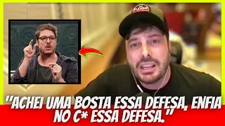 Danilo Gentili detona comentário de Fabio Porchat sobre o caso do Léo Lins e desmascara o ator