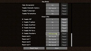 Minecraft Cheat Utils - Scripting and Key Bindings