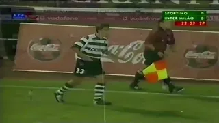 "Young Ronaldo's Unforgettable Debut Against Inter Milan at just 17! | Sporting Lisbon 14/08/2002"
