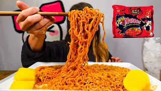 2X NUCLEAR FIRE NOODLES (can I still handle the spice?) l MUKBANG