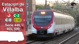 Circulaciones por la estación de Villalba (C-2, C-8, C-10) | Cercanías Madrid