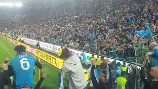 Udine: Gol Osimhen in diretta da bordo campo...emozione unica !!!