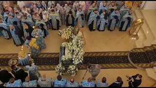 Всенощное бдение с чином погребения Пресвятой Богородицы