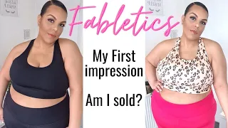 FABLETICS PLUS SIZE TRY ON HAUL // MY FIRST IMPRESSIONS