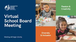 Virtual WUSD Board of Education Meeting, July 9, 2020