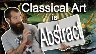 Painting Exercise, Making Classical Art Abstract. Cesar Santos vlog 076