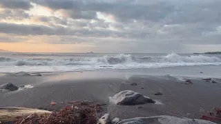 赤沢　波打ち際