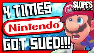 4 times Nintendo got sued! - SGR