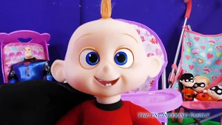 The Incredibles 2 Edna Babysits Incredible Baby Jack Jack Toy Parody