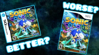 Comparing Both Versions of Sonic Colors