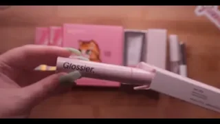 Pop Rocks Whispers ASMR Sugarpill & Glossier Makeup Unboxing (First Impressions)