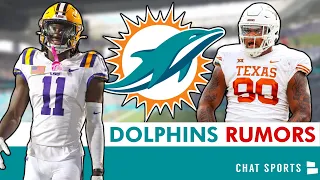 Dolphins Rumors: Draft Brian Thomas Jr.? ESPN 2-Round NFL Mock Draft Picks + Sign Jarvis Landry?