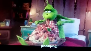 The Grinch 2018 scene with song " God Rest Ye Merry Gentleman "