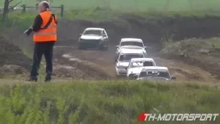 Autocross Uelzen Mai 2016 Jugendklasse über 75 PS 1. Vorlauf