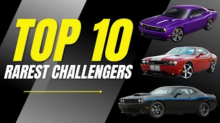 Top 10 Rarest Dodge Challenger Models Ever Made! (2008-2023)