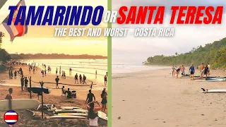 Tamarindo Vs Santa Teresa in Costa Rica - BEST and WORST of both