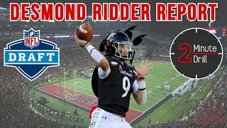 RIDDER ME THIS | Cincinnati QB Desmond Ridder NFL Draft Report