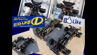 [ D-Like Re-R Hybrid ] Presentation Chassis RC drift 1/10 dlike rer