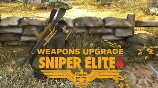 TwSE4 How to Upgrade Weapons in Sniper Elite 4