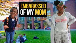 Mom EMBARRASSES Son On His FIRST DAY OF SCHOOL, What Happens Next Is Absolutely Hilarious