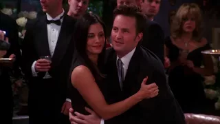 Friends   Drunk Monica   Joey and Phoebe Perfect Kiss