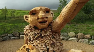 The Sperrins Sculpture Trail By Artist Thomas Dambo.