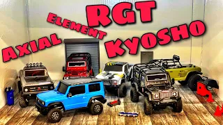 Which Mini RC Crawler is best? Axial vs. RGT vs. Element vs. Kyosho