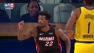 Jimmy Butler Stared Down TJ Warren After A Breakaway Dunk