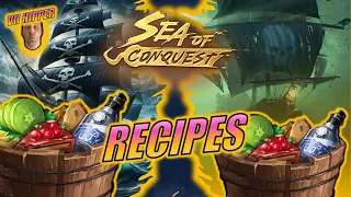 Sea of Conquest - Recipes