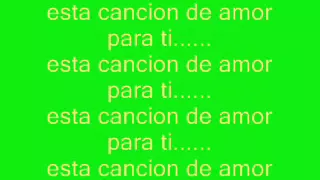 "Cancion De Amor' De Don Omar Letra