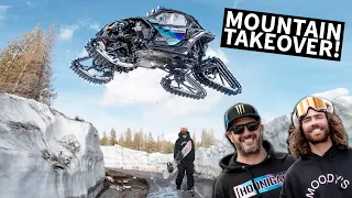 Ken Block Shreds A Mountain in his Can-Am on Tracks With Danny Davis!