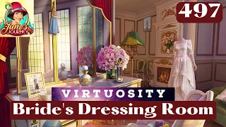 JUNE'S JOURNEY 497 | BRIDE'S DRESSING ROOM (Hidden Object Game) *Full Mastered Scene*