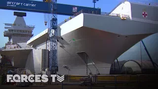 Building Britain's Biggest Warship: On Board HMS Prince Of Wales | Forces TV