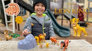 4 Year Old Recreating The Lion King Movie With Toys