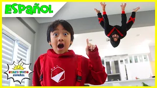 Ninja En La Casa! Cómo Convertirte En Un Verdadero Ninja con Ryan!