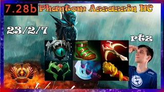 Arteezy phantom assassins HC | Full Gameplay 7.28b | Dota 2 Pro Replays