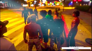 GTA RP| 18th Street vs The World! Baby Loco (Kilotv) & 18th Street Brawl With Lane! YBN LS Server