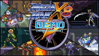 MegaMan X8 Demake - Full Playthrough (All Upgrades)