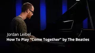 How To Play "Come Together" by The Beatles - Piano Live Lesson (Pianote)