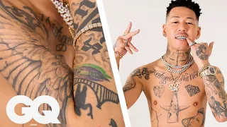 KOWICHI Breaks Down His Tattoos | Tattoo Tour | GQ JAPAN