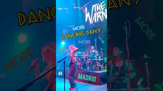 "Dancing Dany""More" in Madrid, Spain @TheWarning #danyvillarreal  #livemusic #fyp