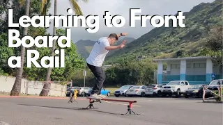 Beginner's Guide to Frontside Boardslides: How To Front Board On a Flat Rail (My First Front Board)