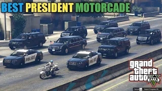 GTA 5 | President Motorcade | Best Motorcade Ever | Game Loverz