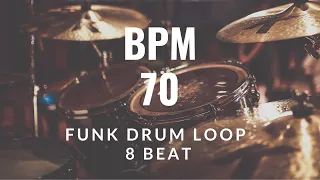 Funk DRUM LOOP - 70 BPM | 8 BEAT | 드럼비트 70