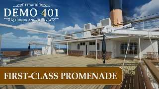 Board the Titanic Like Never Before - The NEW First Class Promenade Experience!