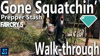 Far Cry 5 - Gone Squatchin' Prepper Stash Walk-through, Dansky Cabin (Jacob's Region) 4K