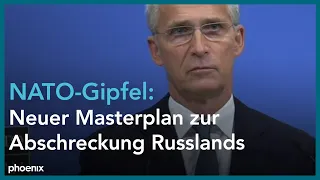 NATO-Gipfel: Statement von Generalsekretär Jens Stoltenberg am 21.10.21