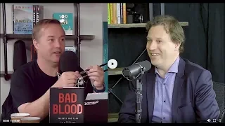 The Theranos Story: how WSJ's John Carreyrou revealed fraud & deception in "BAD BLOOD" E828